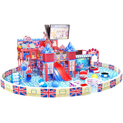 একটি আকর্ষণীয় ইনডোর প্লে স্পেস তৈরি করতে বাণিজ্যিক ইনডোর সফ্ট প্লে-তে গার্হস...